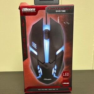 Ratchet GM515BK Gaming Mouse - Black and Blue